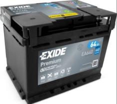  EA640 - BATERIA  EXIDE PREMIUM 64AH 640A 242X175X190