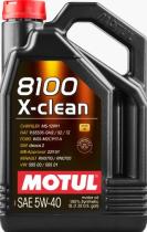 MOTUL 3374650233888 - MOTUL 8100 X-CLEAN 5W40 5L. 102051