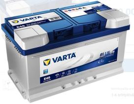 VARTA E46 - BATERIA VARTA SILVER   BLUE   75AH 730A  EFB  BAJA