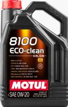 MOTUL 3374650287362 - MOTUL 0W20 5L. 8100 ECO-CLEAN C5/C6 108862