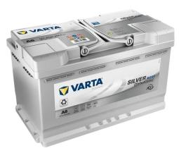 VARTA A6 - BATERIA VARTA  SILVER AGM 80AH 800A 315X175X190 START/STOP