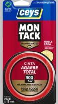 CEYS 8411519772401 - MONTACK CINTA DOBLE CARA  2.5M X 19MM CEYS