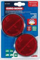 ADCESORIOS 8000692205464 - REFLECTORES OVALADOS ROJOS 65 MM X2 LAMPA 20546